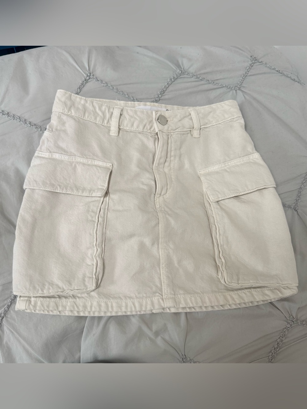 stradivarius Cargo Mini Skirt